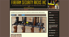 Desktop Screenshot of lockinggunracks.com